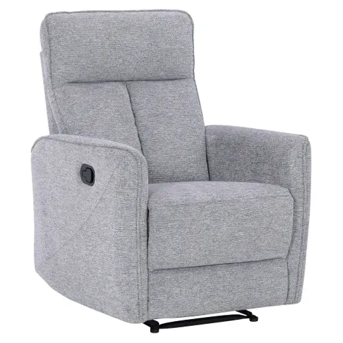 Fauteuil relax manuel JOY tissu gris