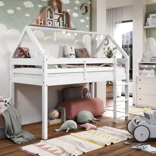 Option toit cabane BLOOM Blanc