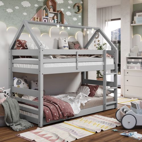 Option toit cabane BLOOM Gris vue d'ambiance 1
