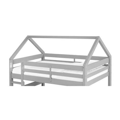 Option toit cabane BLOOM Gris vue de profil