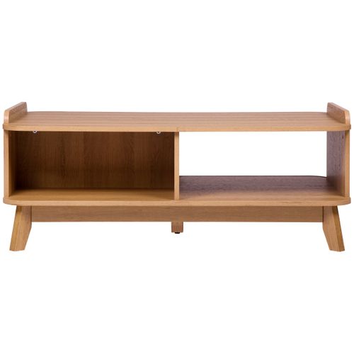 Table basse OSAKA Imitation chêne vue de derrière