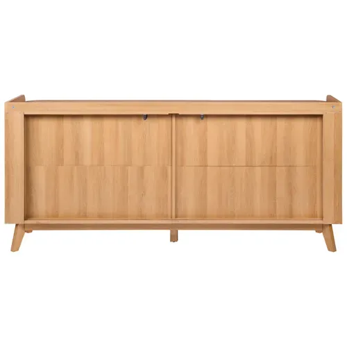 Buffet L.180 cm OSAKA Imitation chêne