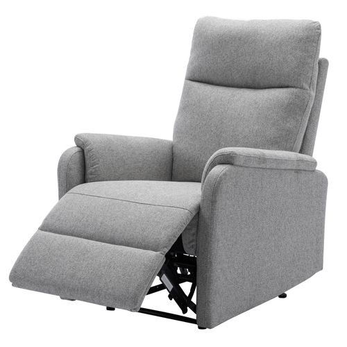 Fauteuil relax électrique SAMMY tissu gris