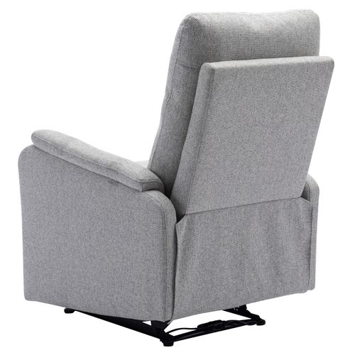 Fauteuil relax électrique SAMMY tissu gris