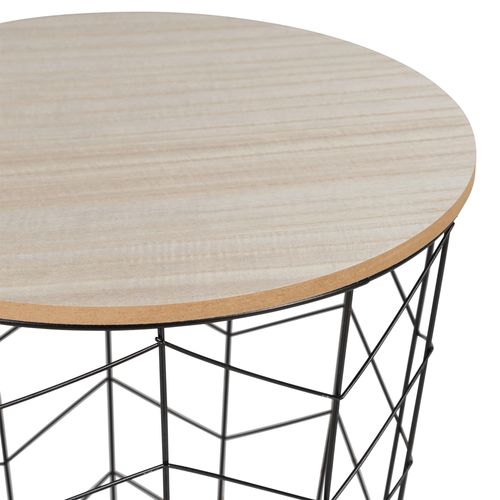 Bout de canapé CROSS Noir vue détaillée