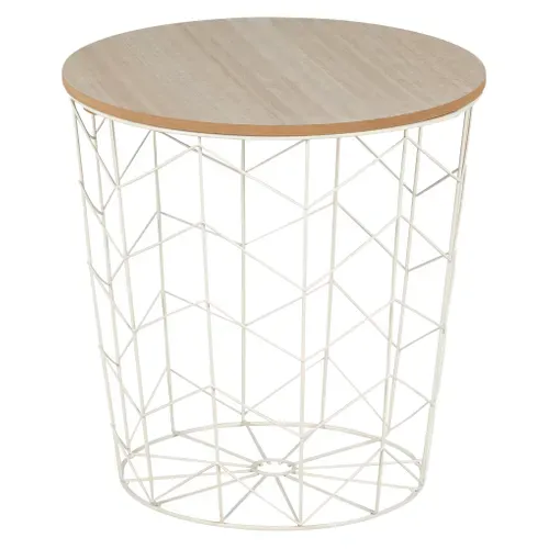 Bout de canapé CROSS Blanc