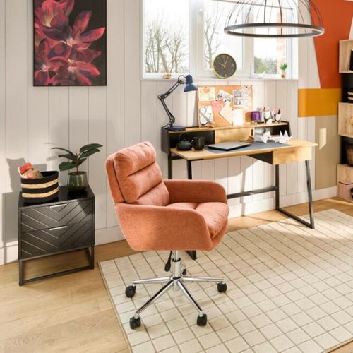 Fauteuil de bureau MELLY terracota