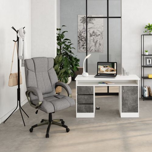 Fauteuil de bureau MARVIN 2 tissu gris