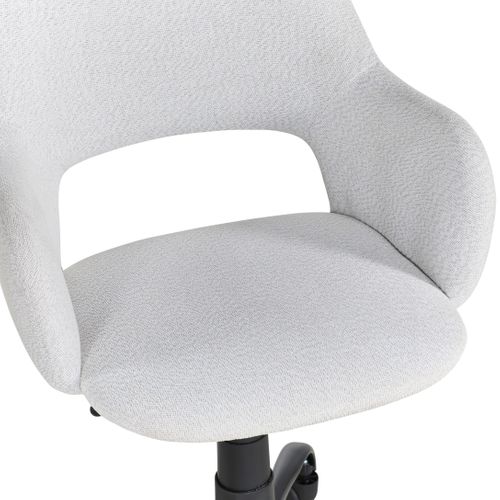 Fauteuil de bureau ELIA beige vue détaillée