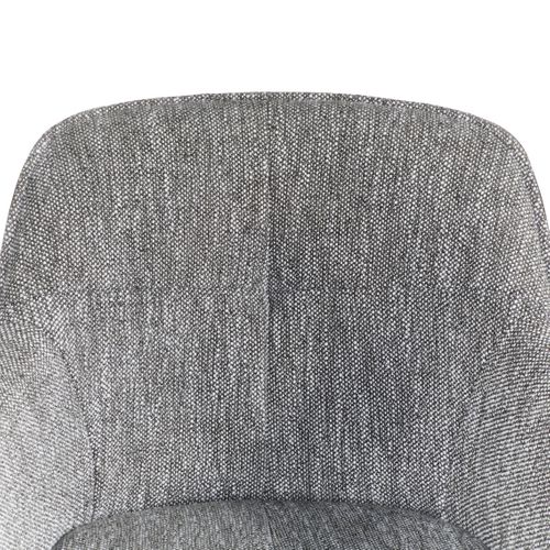 Fauteuil de bureau GAYA gris et noir