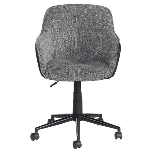 Fauteuil de bureau GAYA gris et noir