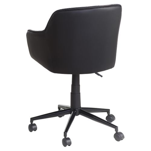 Fauteuil de bureau GAYA gris et noir