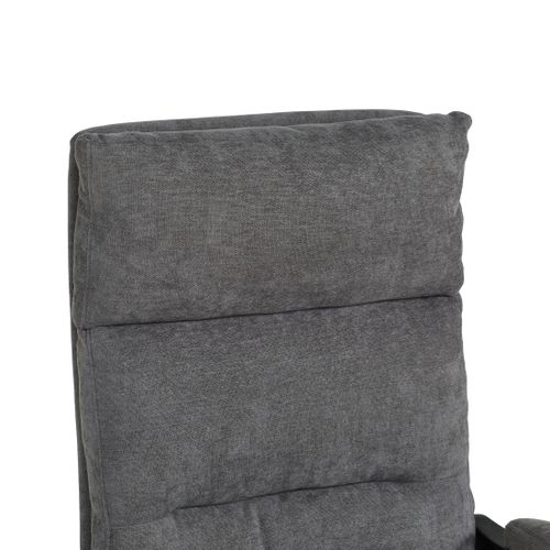 Fauteuil de bureau TERY gris vue détaillée