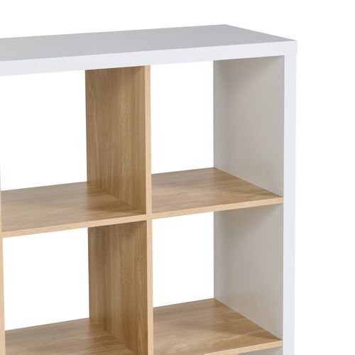 Séparation 9 cases NEXT 3 blanc et imitation chêne