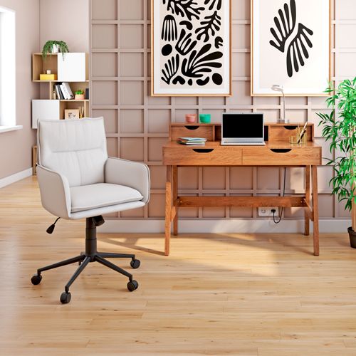 Fauteuil de bureau ISABEL blanc