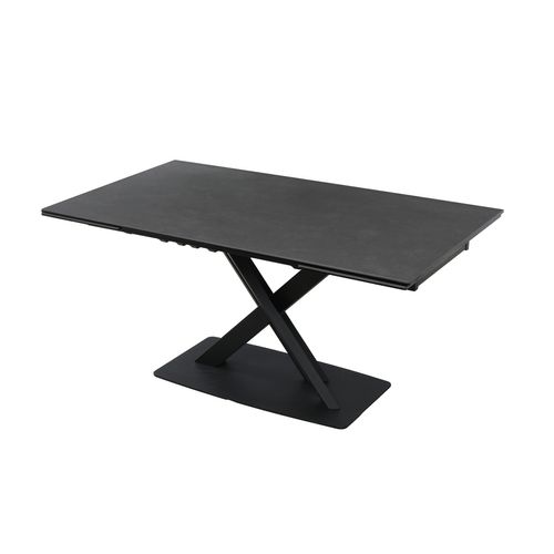 Table extensible  L.160/240 cm EVORA Céramique vue de profil