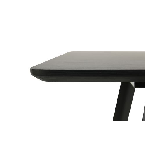 Table + 4 chaises SAVINA Noir et kaki vue accessoires