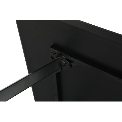 Table + 6 chaises SAVINA Noir et kaki