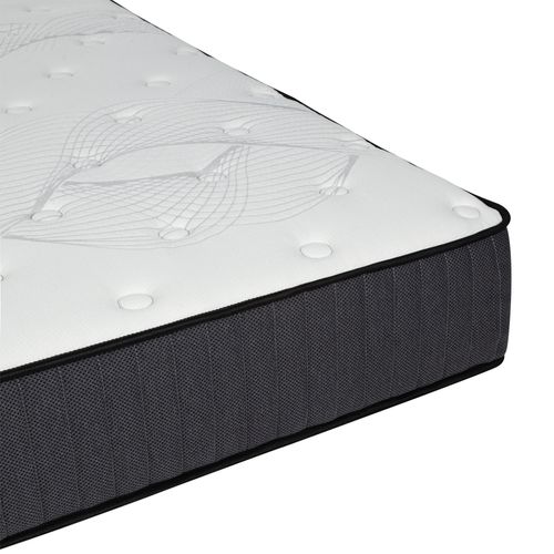Matelas ressorts 140x190 cm avec 2 cm de mémoire de forme SENZA ép.25 cm