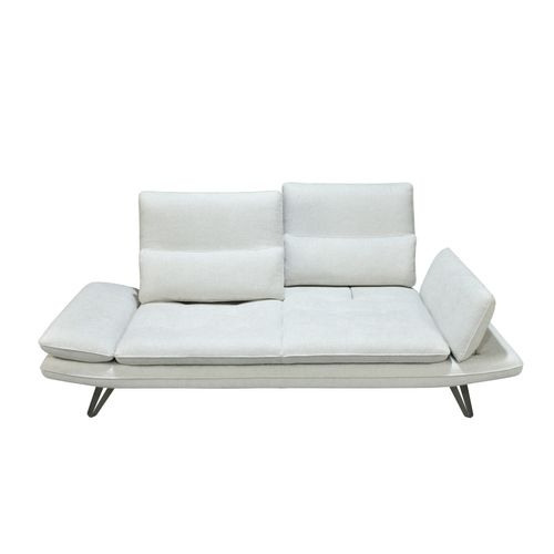 Canapé 3 places ANGELO tissu Channel crème