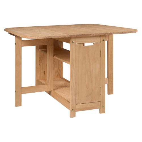 Table rabattable 1 porte MYLENA Bois massif