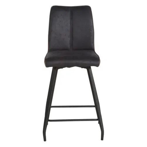 Tabouret bar H 63,5 ESTHER Bicolore vue de face