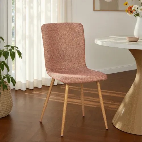 Chaise BELLA Terracotta vue d'ambiance 1