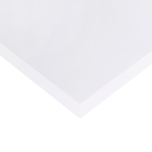 Table pliable extensible jusqu'à 104.5cm DARA blanche