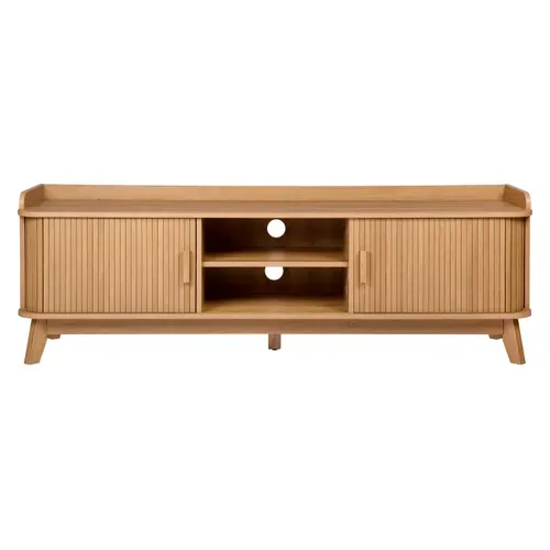 Meuble TV L.140cm OSAKA imitation chêne