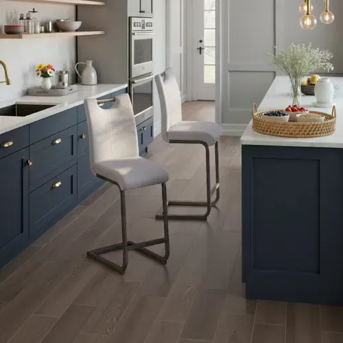 Tabouret de bar H 63 TALIA Gris vue d'ambiance 1