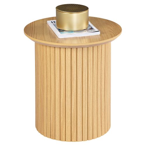 Bout de canapé YALE Imitation chêne