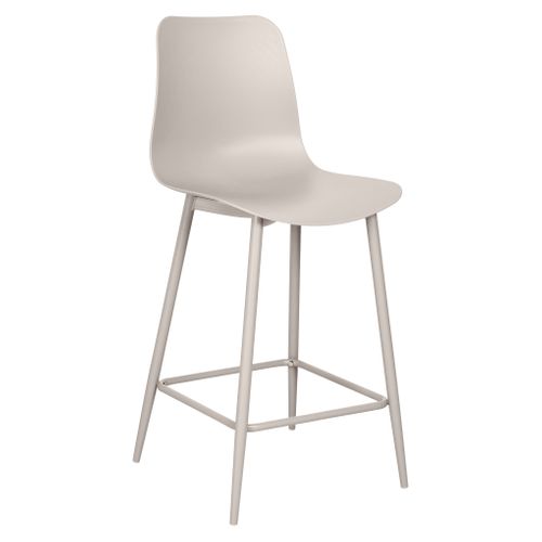 Tabouret de bar H63 MILA Beige vue 3/4