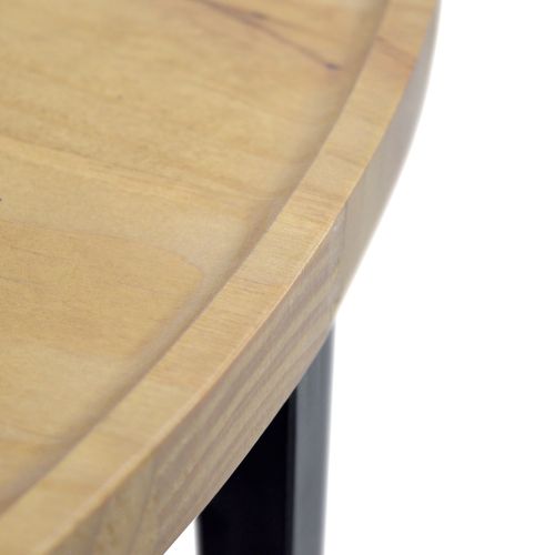 Table basse HUGO bois massif vue détaillée