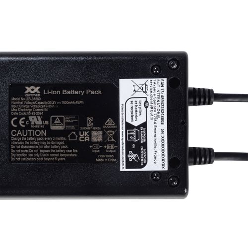 Batterie pour canapé relax LI-ION ZB-B1800 