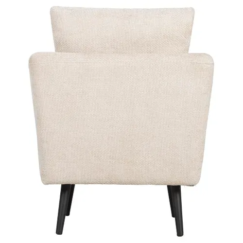 Fauteuil ARCHIE tissu crème
