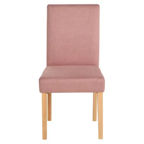 Chaise EVE Rose vue de face