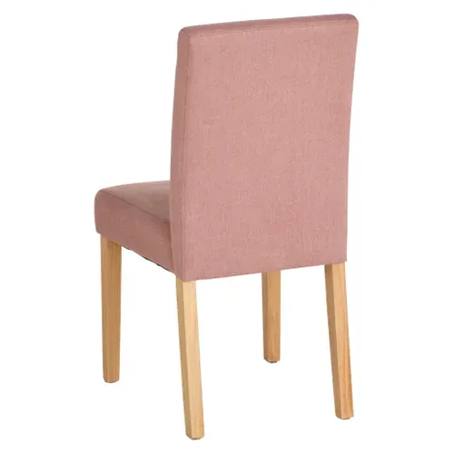 Chaise EVE Rose vue de derrière