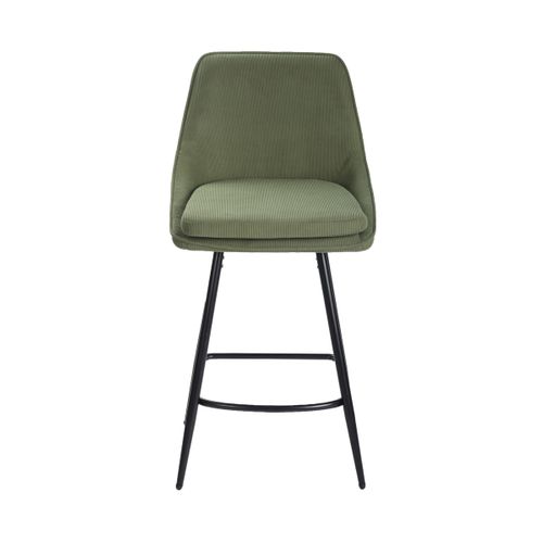 Tabouret RON Vert vue de face