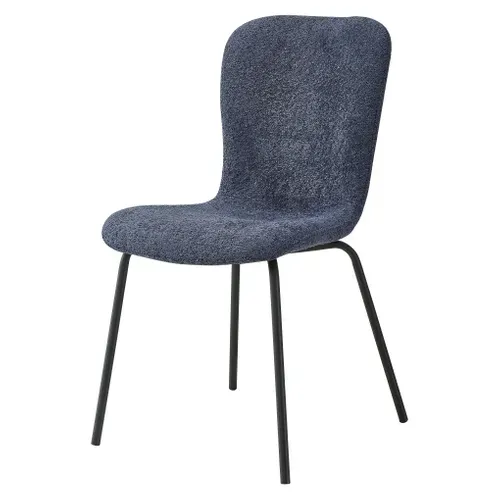 Chaise ZELIE Bleu vue de profil