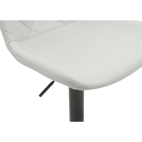 Tabouret de bar CHRIS Gris / Noir