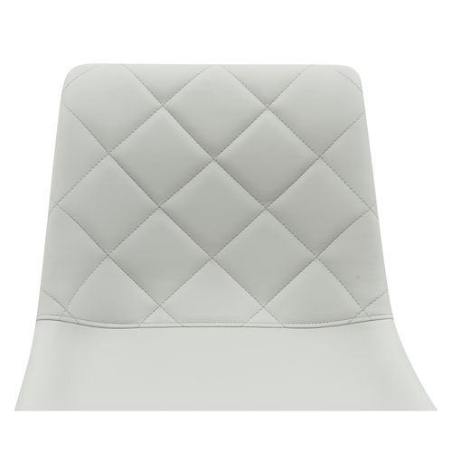 Tabouret de bar CHRIS Gris / Noir