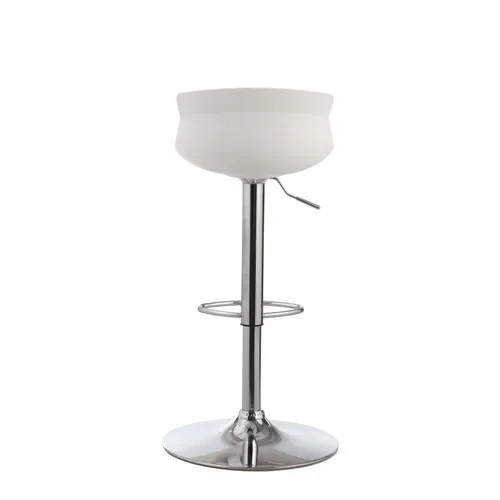 Tabouret de bar BRUCE Blanc / Bleu