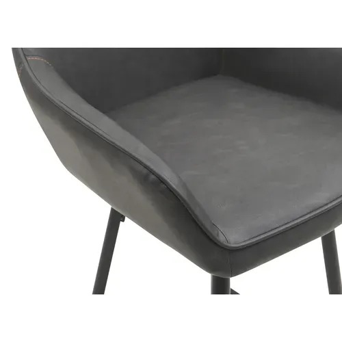 Tabouret de bar TOM Gris vue accessoires