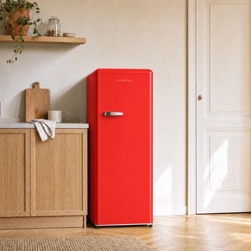 Réfrigérateur 1 porte SIGNATURE SFM238VRE 238L Rouge vue d'ambiance 1
