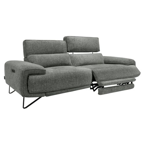 Canapé 2,5 places Maxime tissu gris foncé