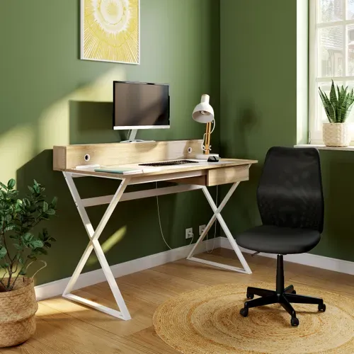 Chaise dactylo THEO noir