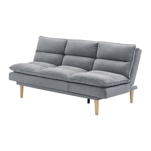 Banquette convertible 3 places ARAS tissu gris