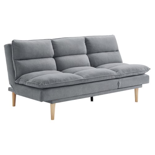 Banquette convertible 3 places ARAS tissu gris