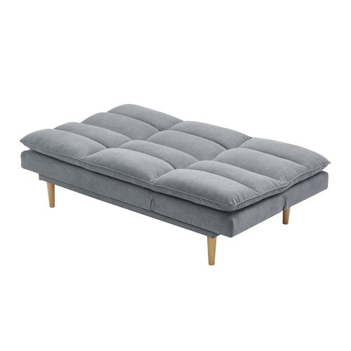 Banquette convertible 3 places ARAS tissu gris