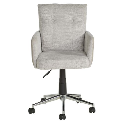 Fauteuil de bureau ANAIS Bicolore gris clair et foncé